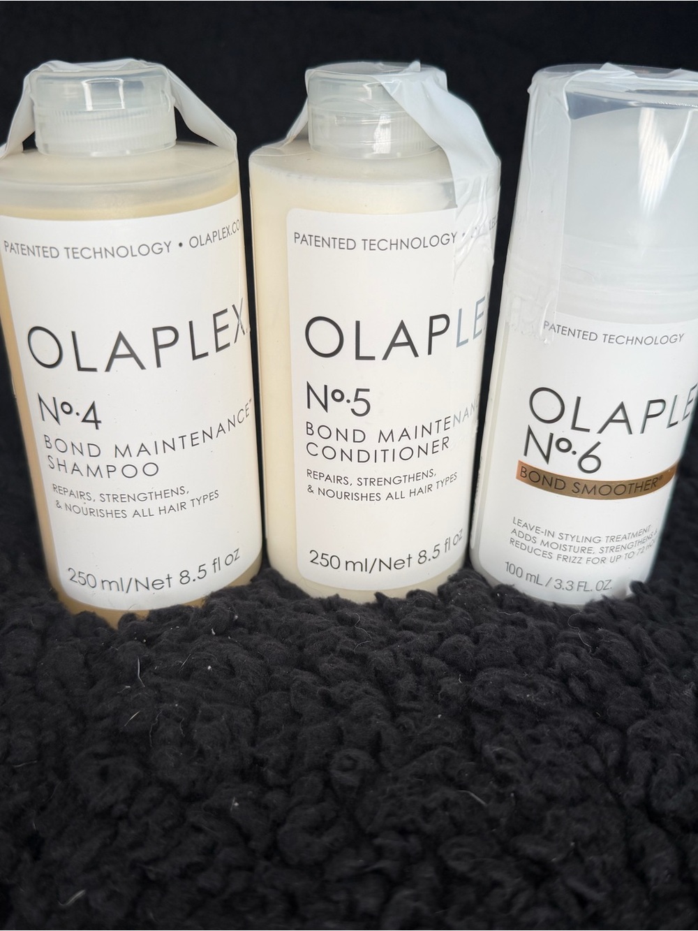 OLAPLEX White Bottle Trio — No.4, No.5 & No.6 Hair Care Set